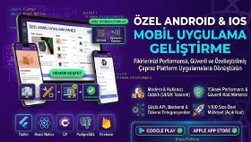 özel android ve ios mobil uygulama geliştiririm