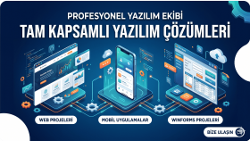 profesyonel web uygulamaları geliştiriyorum
