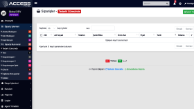 Sipariş Paneli - Multi Site ve Global Destekli