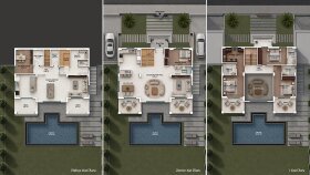 Plan Boyama ve Sunum Çalışması