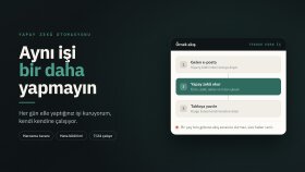 tekrar eden işlerinizi yapay zekâ ile otomatikleştiririm