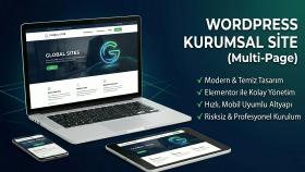 firmanız için Wordpress Elementor ile site kurabilirim