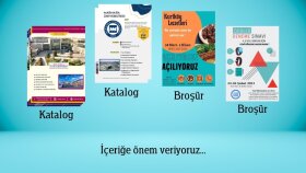 ihtiyacınız için uygun katalog ve broşür tasarlıyorum