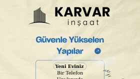 karvar firmasi için yapılan broşür