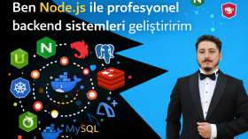 Node.js ile profesyonel backend sistemleri geliştiririm