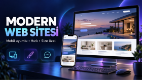 İşletmeniz için modern ve mobil uyumlu web sitesi hazırlayab