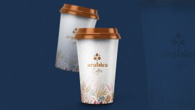 Kahve Markası İçin Bardak Tasarımı