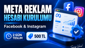 Meta Business ve reklam hesabınızın kurulumunu yaparım