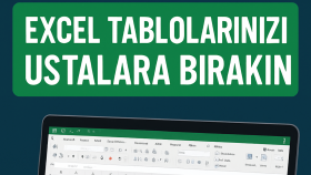 sizin için profosyonel excel tabloları yapabilirim