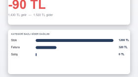 işletmenize bütçe ve nakit akışı planı hazırlıyorum