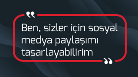 sizler için sosyal medya paylaşımı tasarlayabilirim