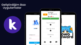 Geliştirdiğim Mobil Uygulamalar