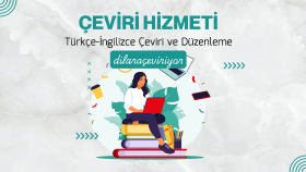 İngilizce-Türkçe çeviri ve metin düzenleme hizmeti sunuyorum