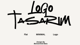 Flat & modern logo tasarlıyorum