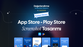 aso uyumlu app store ve play store görsellerinizi hazırlarım