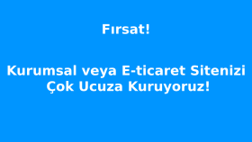 İş örneğim