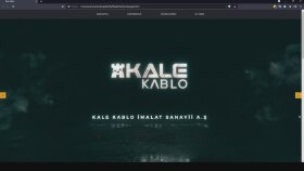 Kale kablo Site Çalışmam