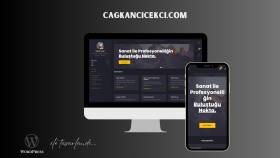 Cagkancicekci.com Kişisel Web Sitesi ve Blog Tasarımı