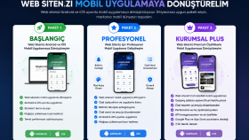 web sitenizi mobil uygulama haline getirebilirim