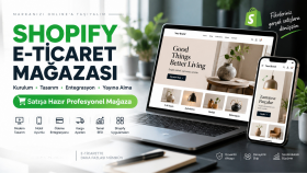 profesyonel Shopify e-ticaret mağazanızı kurabilirim