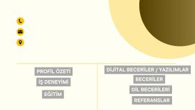 CV'nizi sizin için tasarlarım
