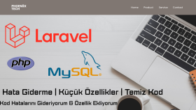 laravel projenizde hataları düzeltiyor ve özellik ekliyorum
