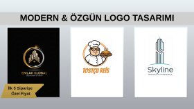 modern ve akılda kalıcı logo tasarımları yapabilirim