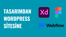 tasarımınızı wordpress sitesine aktarıyorum
