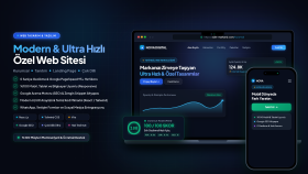 işletmeniz için modern ve hızlı web sitesi yapabilirim