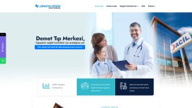 Lokman Hekim Onepage Web Design