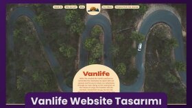 Vanlife Website Tasarımı