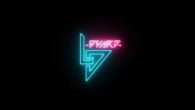 "Losgard" neon temalı 4K retro intro