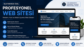 işletmeniz için profesyonel web sitesi hazırlarım