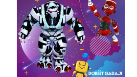 Robot Garajı / Maltepe Park Avm /Afiş Tasarımı