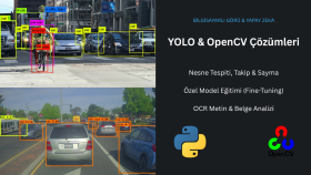 Python ve YOLO ile görüntü işleme ve nesne tespiti yaparım