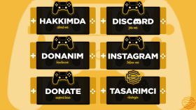 Düşük Fiyata Twitch Panel Tasarımı