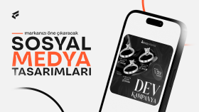 sosyal medya hesabınız için etkileyici görseller tasarlarım