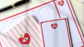 Defter-Haftalık Planlayıcı-Notpad İllüstrasyonu