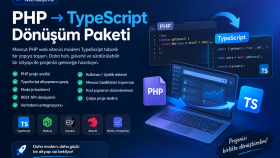 PHP projelerinizi TypeScript altyapısına taşırım