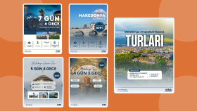 AYBA Yurtdışı Danışmanlık İçin Sosyal Medya Tasarımları