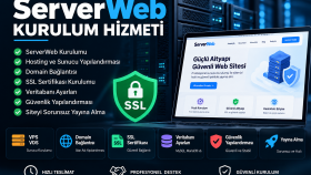 sunucu, VPS, VDS ve web sitesi kurulumu yapabilirim