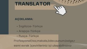 İNGİLİZCE-TÜRKÇE ÇEVİRİ