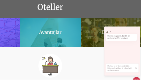 Oti - Oteller için Demo Web Sitesi Destek Asistanı