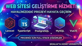 profesyonel şekilde her türlü web sitesini geliştirebilirim