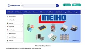 LRF Dükkanı Shoptr Alt Yapısı Genel Sayfa Tasarımı