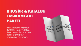 markanıza özel katalog ve broşür tasarlarım