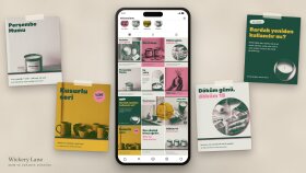 Wickery Lane için 12 gönderilik Instagram profili