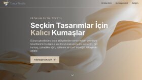 Timur Textile — Katalog Web Tasarımı Çalışması