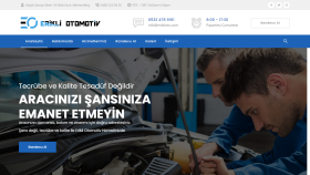 Erikli Otomotiv İçin Wordpress Web Sitesi