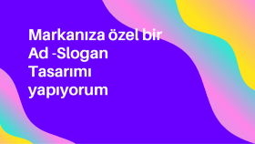 sektörünüz için Ad-slogan tasarım 